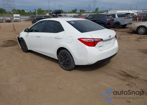 2014 Toyota Corolla L из США, поврежденный, VIN 5YFBURHE1EP158023